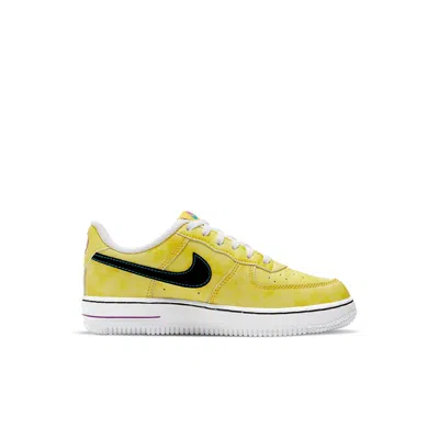 Nike (ps)  Air Force 1 Lv8 3 'peace, Love, And Basketball' In Yellow