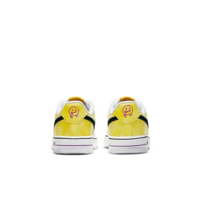 Nike (ps)  Air Force 1 Lv8 3 'peace, Love, And Basketball' In Yellow