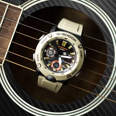 Casio G-shock Analog-digital 'brown' In Green