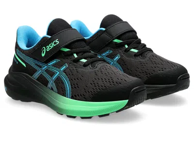 Asics (ps)  Gt-1000 13 'black Digital Aqua'