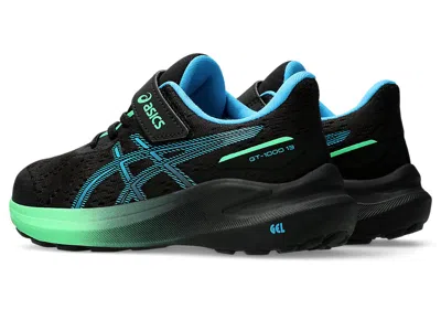 Asics (ps)  Gt-1000 13 'black Digital Aqua'