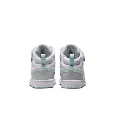 Nike (ps)  Court Borough Mid 2 'pure Platinum Mint Foam' In Gray
