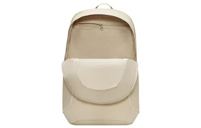 Nike Sportswear Essentials Series Large Capacity Durable Laptop Bag Creamy White Backpack Creamwhite