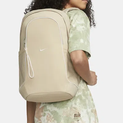 Nike Sportswear Essentials Series Large Capacity Durable Laptop Bag Creamy White Backpack Creamwhite