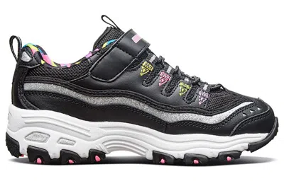 Skechers (gs)  Dlites 'black Multi-color'