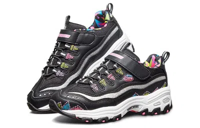 Skechers (gs)  Dlites 'black Multi-color'