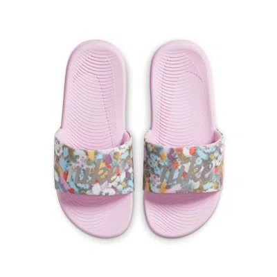 Nike (gs)  Kawa Street Style Girl Sandals 'white Pink'