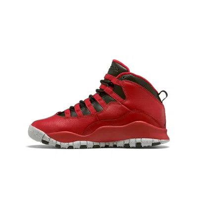 Air Jordan (gs)  10 Retro 'bulls Over Broadway' In Red