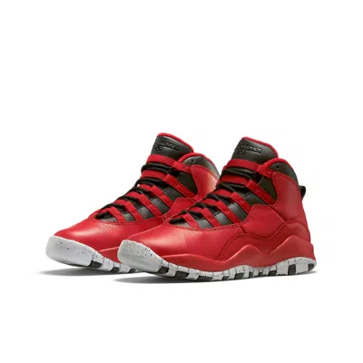 Air Jordan (gs)  10 Retro 'bulls Over Broadway' In Red
