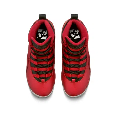 Air Jordan (gs)  10 Retro 'bulls Over Broadway' In Red