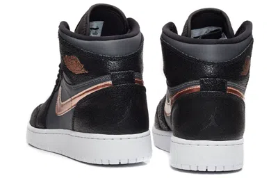 Air Jordan (gs)  1 Retro High 'black Metallic Red Bronze'