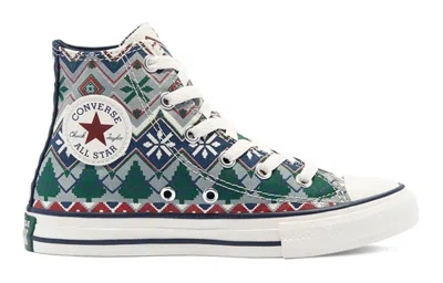 Converse (gs)  Chuck Taylor All Star Big Grey/green In Multi