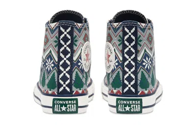 Converse (gs)  Chuck Taylor All Star Big Grey/green In Multi