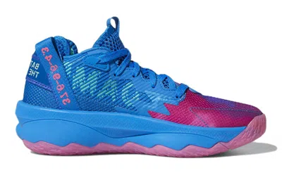 Adidas Originals (gs) Adidas Dame 8 J 'battle Of The Bubble' In Blue