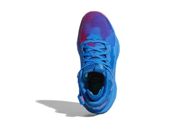 Adidas Originals (gs) Adidas Dame 8 J 'battle Of The Bubble' In Blue
