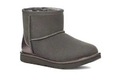Ugg (ps)  Classic Mini Shine 'dark Grey' In Gray