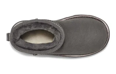 Ugg (ps)  Classic Mini Shine 'dark Grey' In Gray