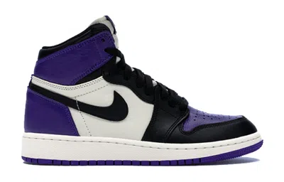 Air Jordan (gs)  1 Retro High Og 'court Purple' In Blue