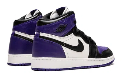 Air Jordan (gs)  1 Retro High Og 'court Purple' In Blue
