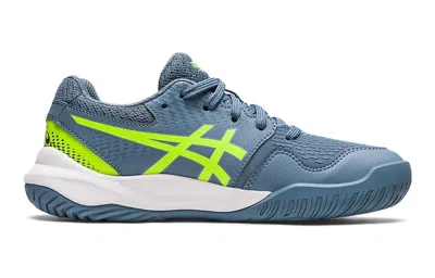 Asics (gs)  Gel Resolution 9 'steel Blue Hazard Green'