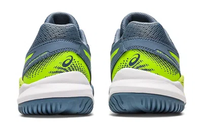 Asics (gs)  Gel Resolution 9 'steel Blue Hazard Green'