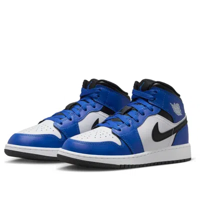 Air Jordan (gs)  1 Mid 'game Royal' In Blue