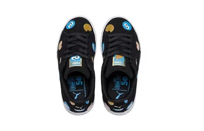 Puma (ps)  Sesame Street 50 Suede Badge Ps In Black