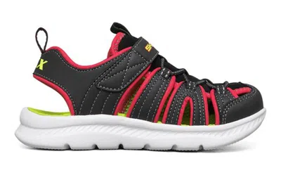 Skechers (gs)  C-flex Sandal 'black Red Yellow'