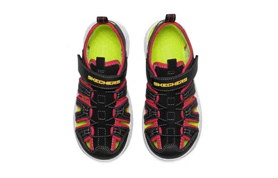 Skechers (gs)  C-flex Sandal 'black Red Yellow'