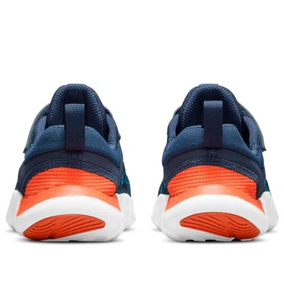 Nike (ps)  Free Rn 2021 'blue White Orange'