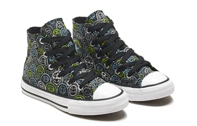 Converse (gs)  Chuck Taylor All Star Big Snowman Hi Black In Multi