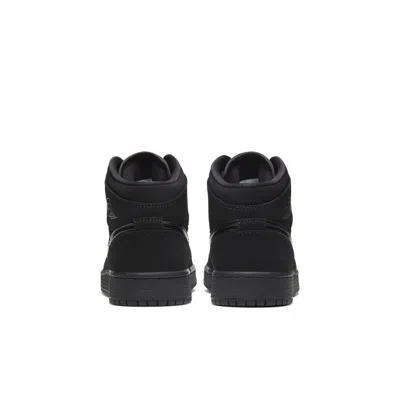 Air Jordan (gs)  1 Mid 'triple Black'
