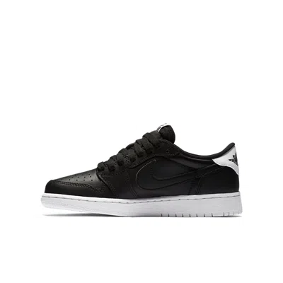 Air Jordan (gs)  1 Retro Low Og 'cyber Monday' In Black