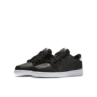 Air Jordan (gs)  1 Retro Low Og 'cyber Monday' In Black