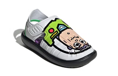 Adidas Originals (ps) Adidas Water Sandals X Disney 'white Black Green'