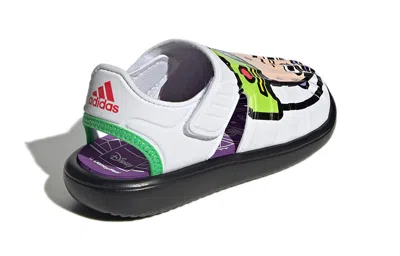 Adidas Originals (ps) Adidas Water Sandals X Disney 'white Black Green'