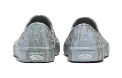 Vans (ps)  Paint Splatter Slip-on Trk Shoes 'grey Blue'