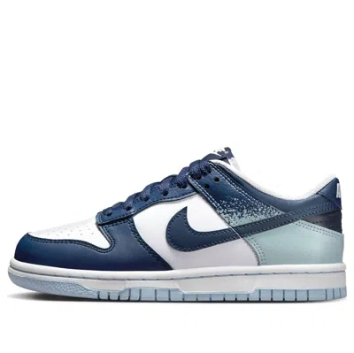 Nike (gs)  Dunk Low 'blue Splatter'