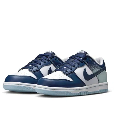 Nike (gs)  Dunk Low 'blue Splatter'
