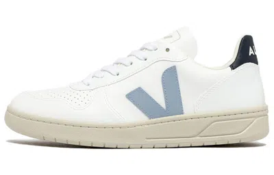 Veja V-10  Lace-up 'white Steel Nautico' In Multi