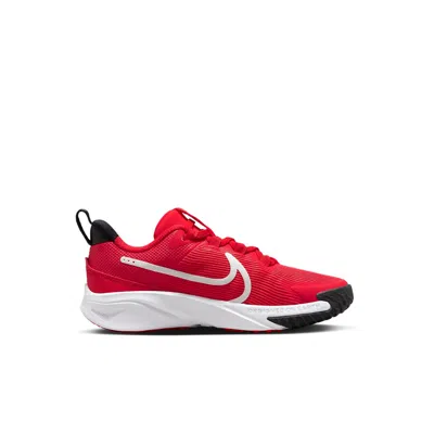 Nike Kids' Star Runner 4 Sneaker In Red