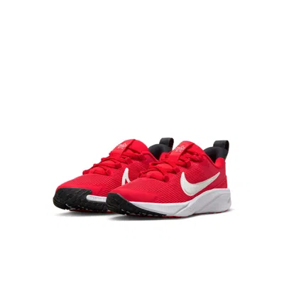 Nike Kids' Star Runner 4 Sneaker In Red