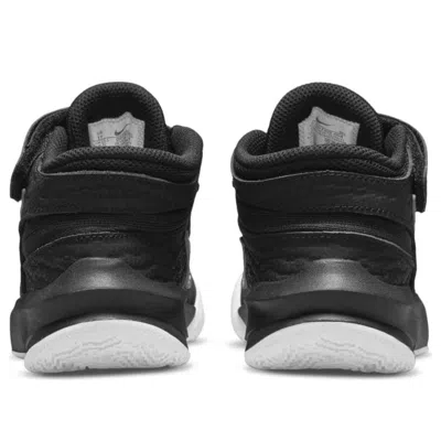 Nike (ps)  Team Hustle D10 Flyease 'black Metallic Silver'