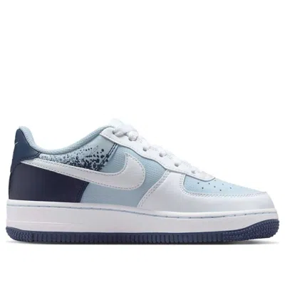 Nike (gs)  Air Force 1 Low 'light Armory Blue White'