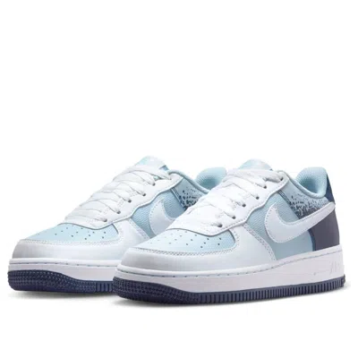 Nike (gs)  Air Force 1 Low 'light Armory Blue White'