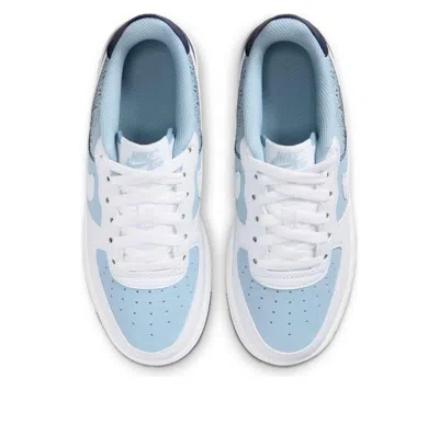 Nike (gs)  Air Force 1 Low 'light Armory Blue White'