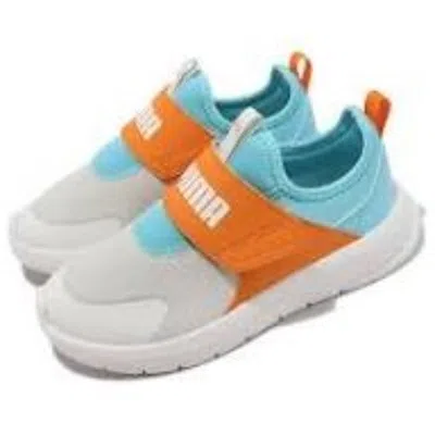 Puma (ps)  Evolve Slip On 'white Orange Blue'