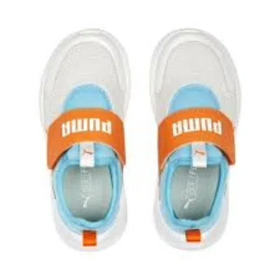 Puma (ps)  Evolve Slip On 'white Orange Blue'