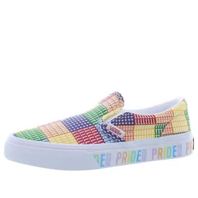Vans (ps)  Classic Slip On Pride Shoes 'multi'