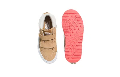 Vans (ps)  Sk8-mid Reissue Hook And Loop Mte-1 Shoes 'tan' In Brown